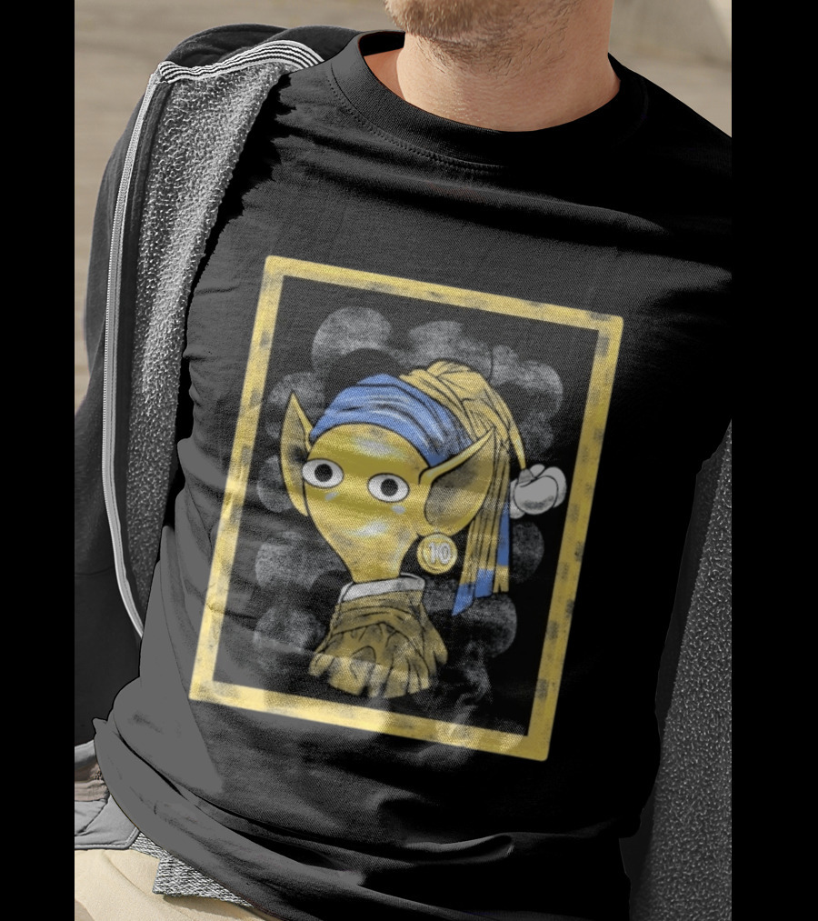 Girl With A Pellet Earring Alien Number 10 T-Shirt