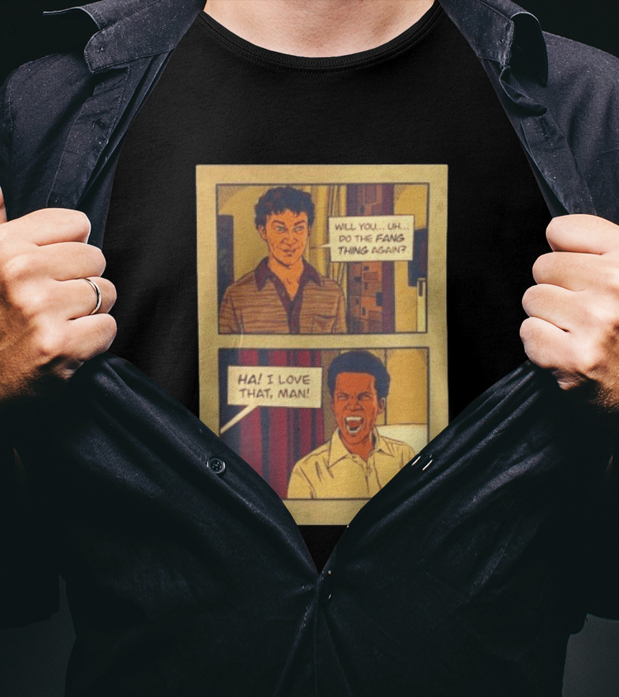 Interview With The Vampire Fang Thing Comic Panel Ha I Love That Man T-Shirt