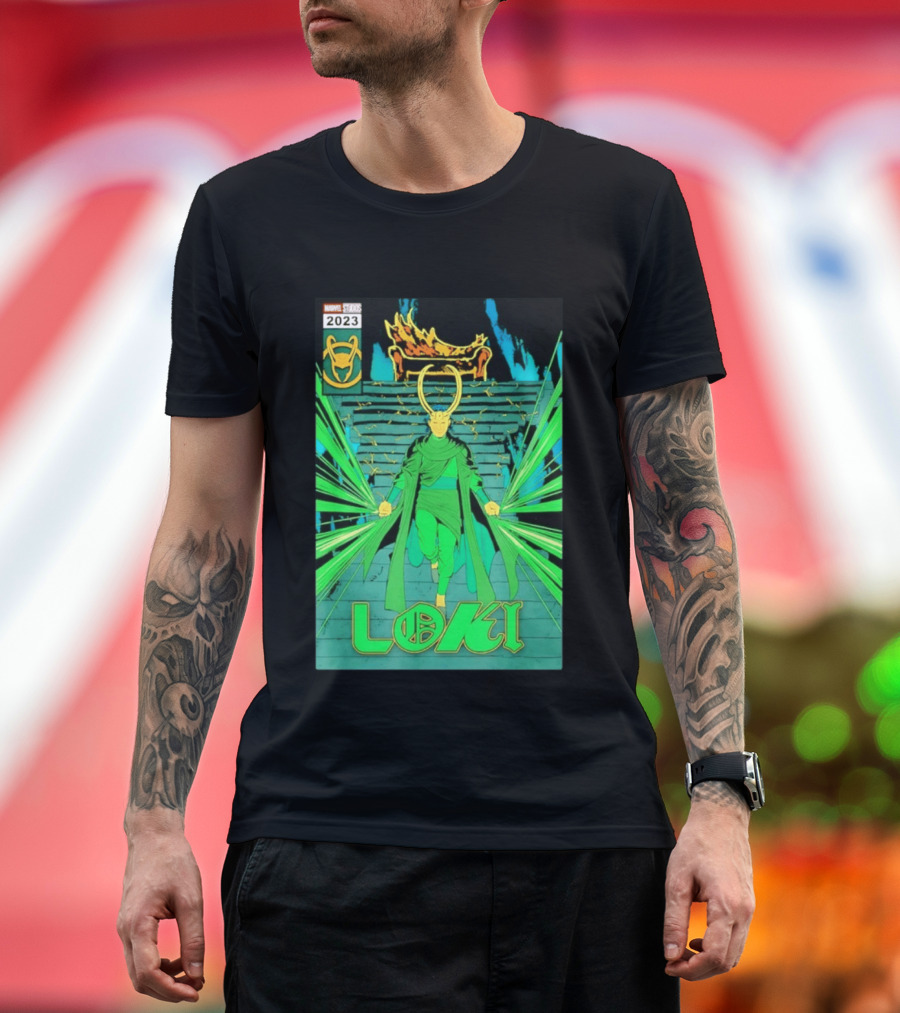 Marvel Studios Loki 2023 Season 2 God Comic T-Shirt