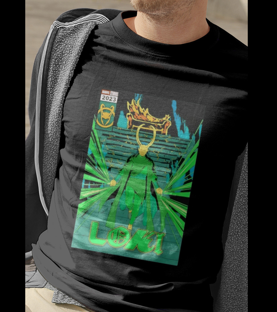 Marvel Studios Loki 2023 Season 2 God Comic T-Shirt