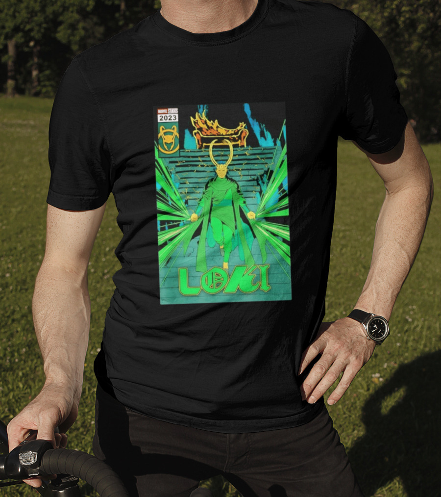 Marvel Studios Loki 2023 Season 2 God Comic T-Shirt