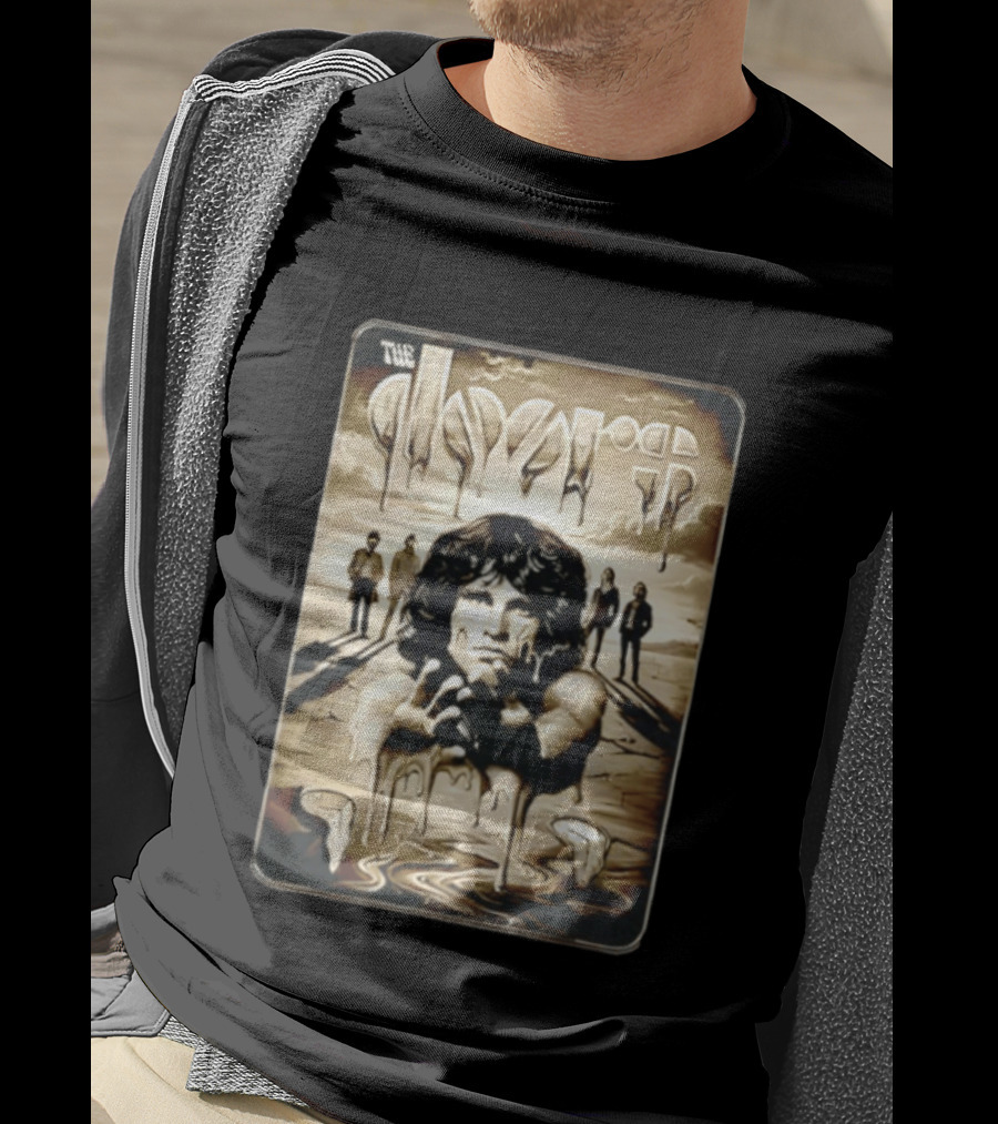 The Doors Break On Through Salvador Dali Style Jim Morrison T-Shirt