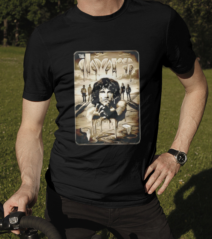The Doors Break On Through Salvador Dali Style Jim Morrison T-Shirt