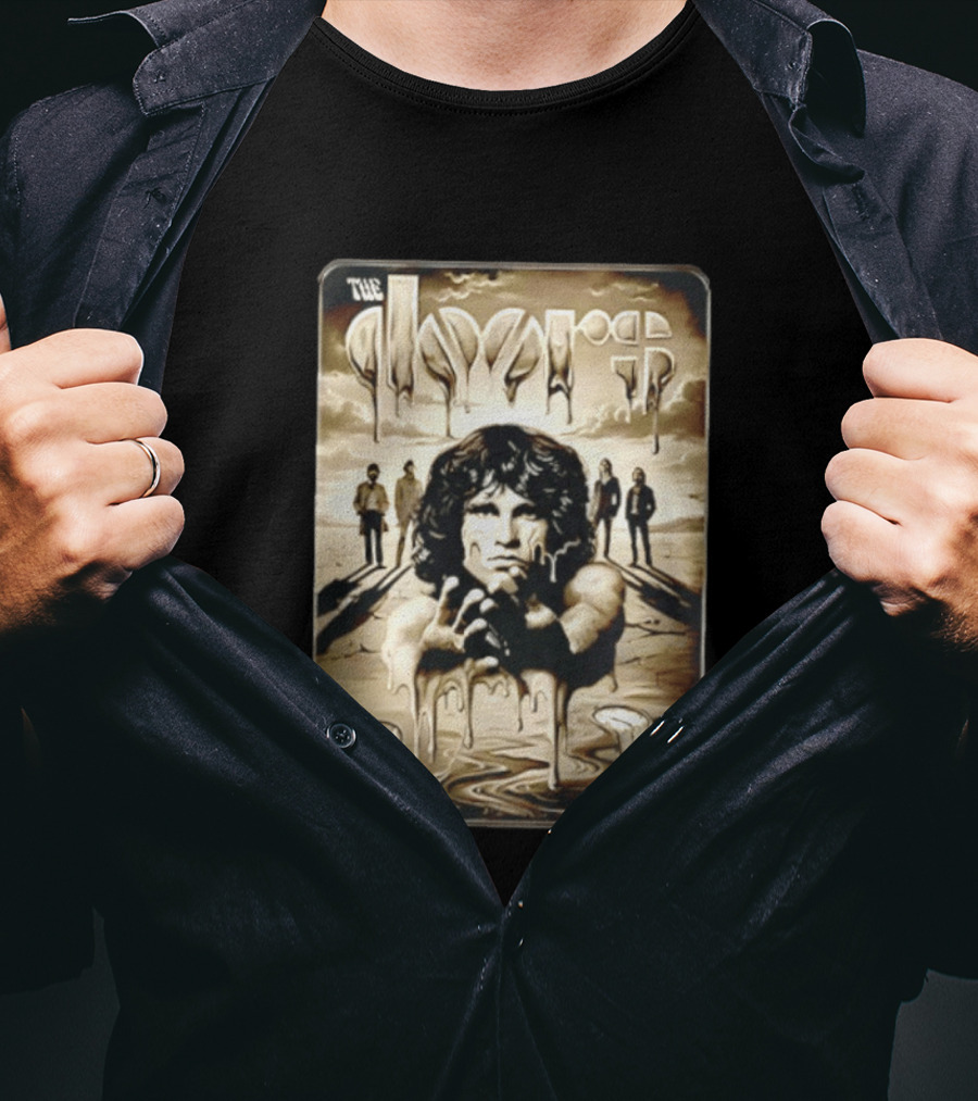The Doors Break On Through Salvador Dali Style Jim Morrison T-Shirt