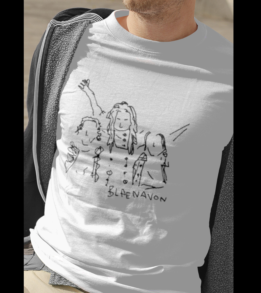 Blaenavon Band Members Sketch T-Shirt