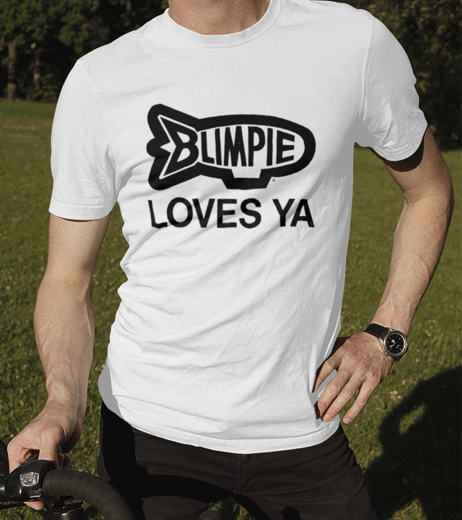 Blimpie Loves Ya Sandwich Shop Fast Food Blimp T-Shirt