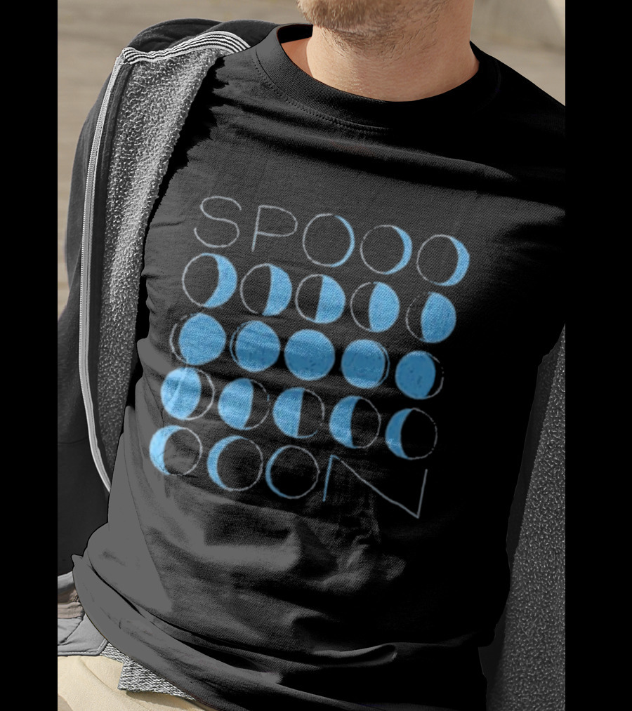 SPOON Phases Of Blue Moons T-Shirt