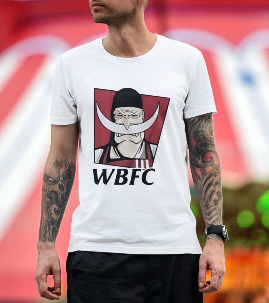 WBFC Whitebeard Fried Chicken Anime T-Shirt