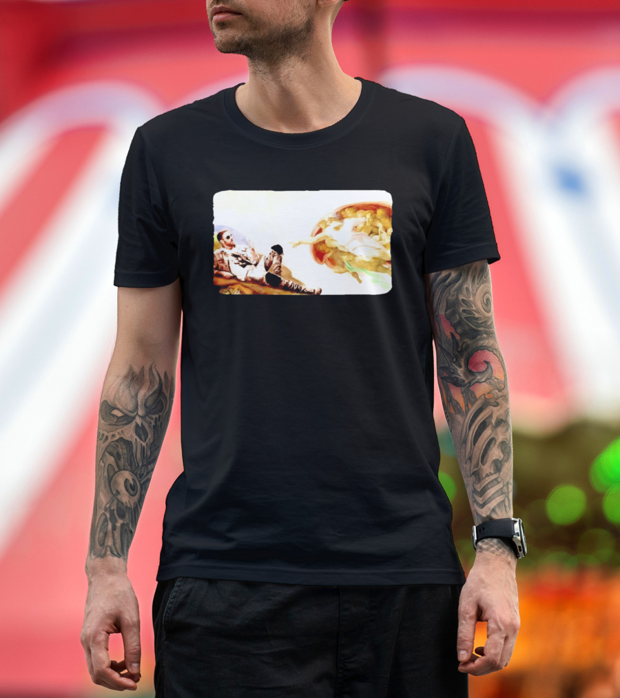AEW Orange Cassidy The Creation Of Adam T-Shirt
