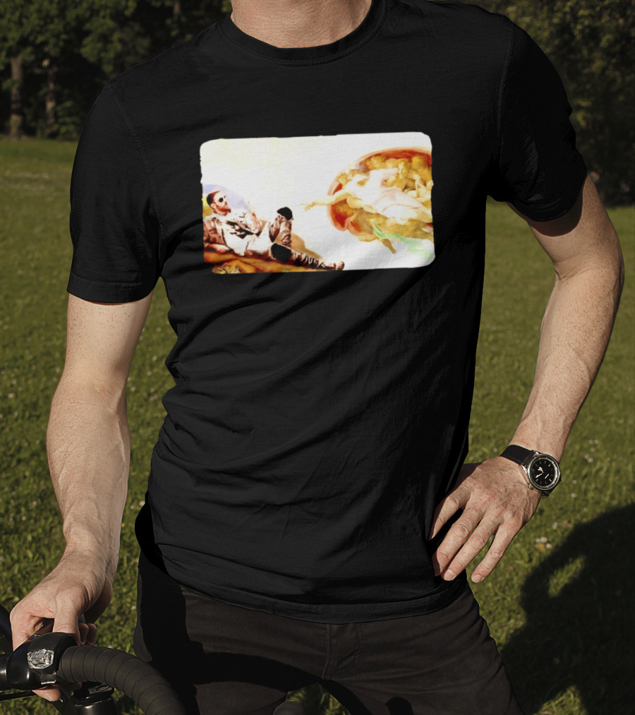 AEW Orange Cassidy The Creation Of Adam T-Shirt