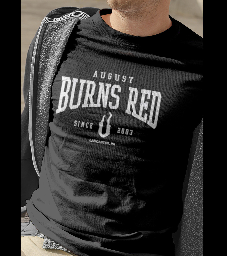 August Burns Red Since 2003 Angry Music For Happy People Lancaster PA T-Shirt