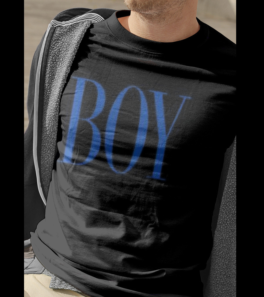 Boy Harsher Store Boy Bold Lettering T-Shirt