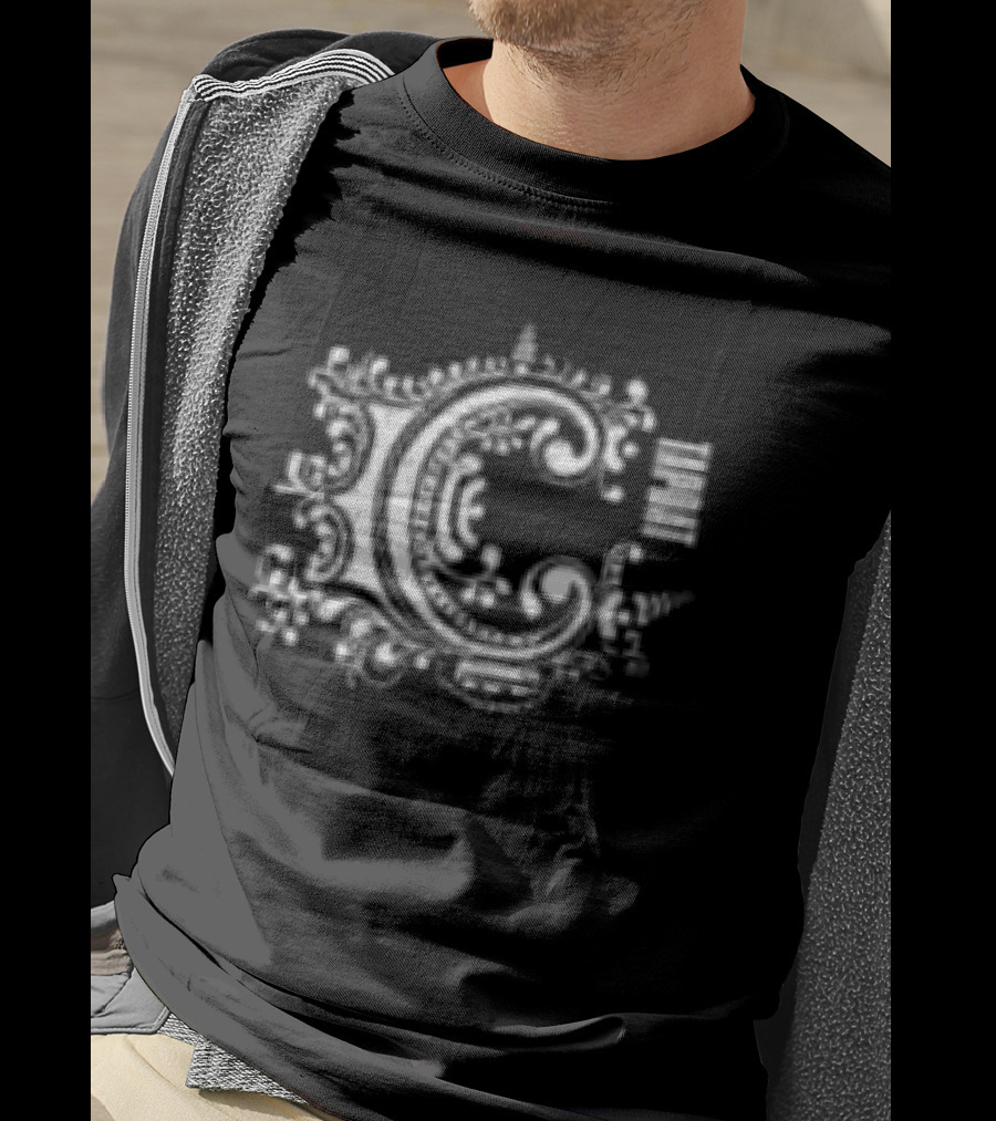 Chiodos Tapdat Circular Dance Store C Letter Ornate T-Shirt