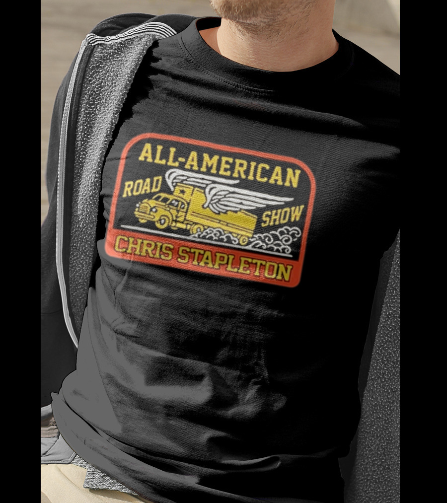 Chris Stapleton All American Road Show Winged Truck T-Shirt