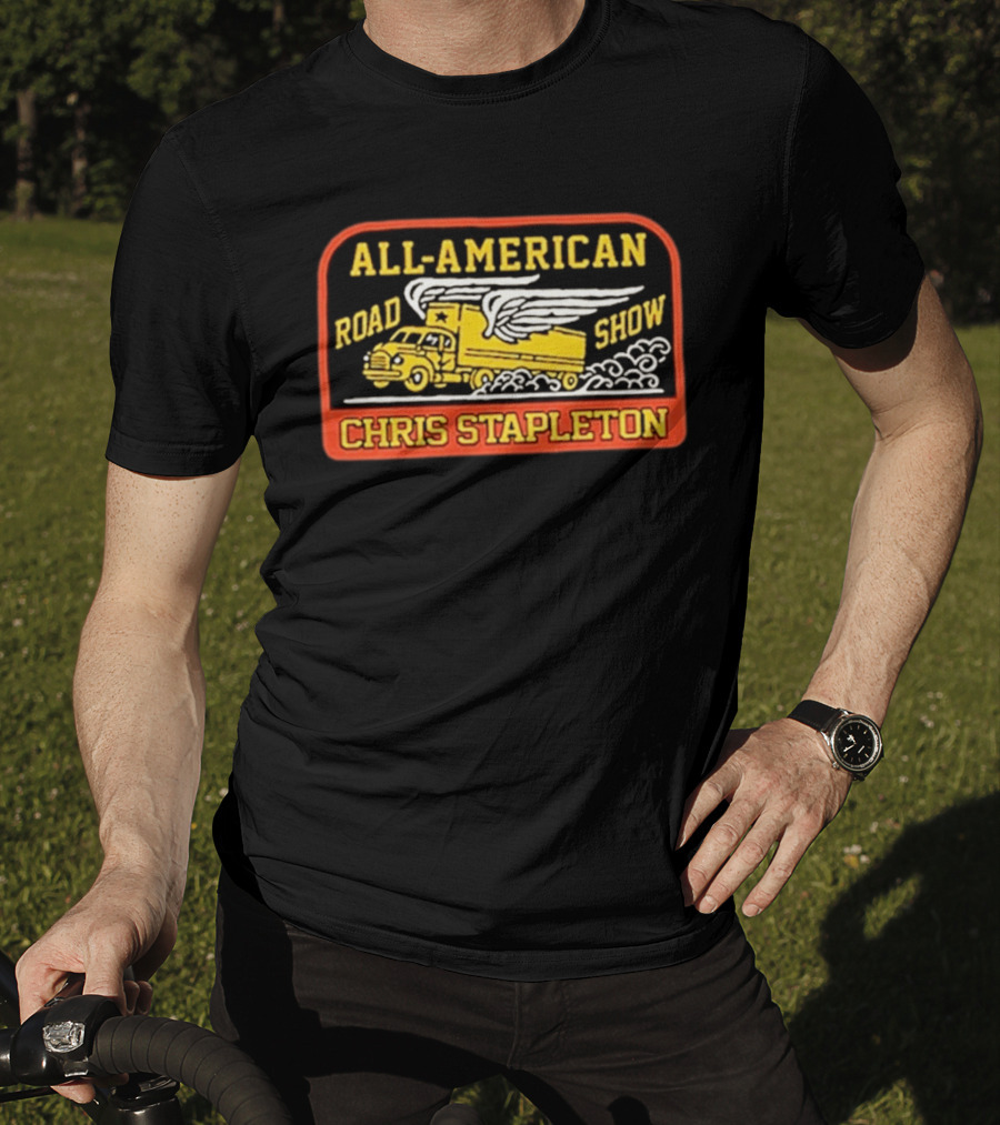 Chris Stapleton All American Road Show Winged Truck T-Shirt