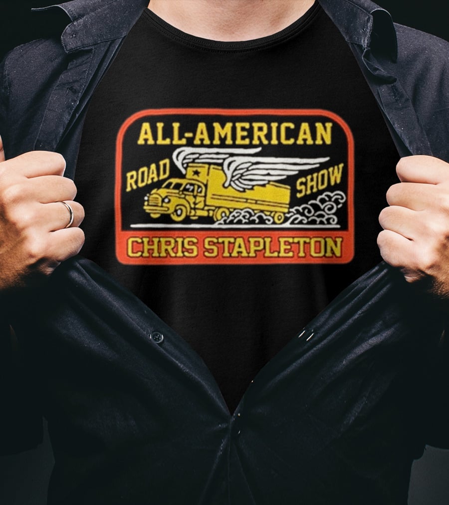 Chris Stapleton All American Road Show Winged Truck T-Shirt