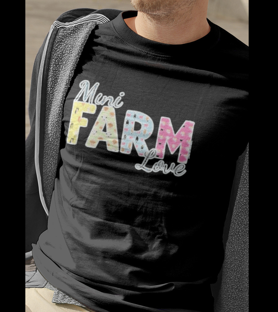 Mini Farm Love Floral Pastel T-Shirt