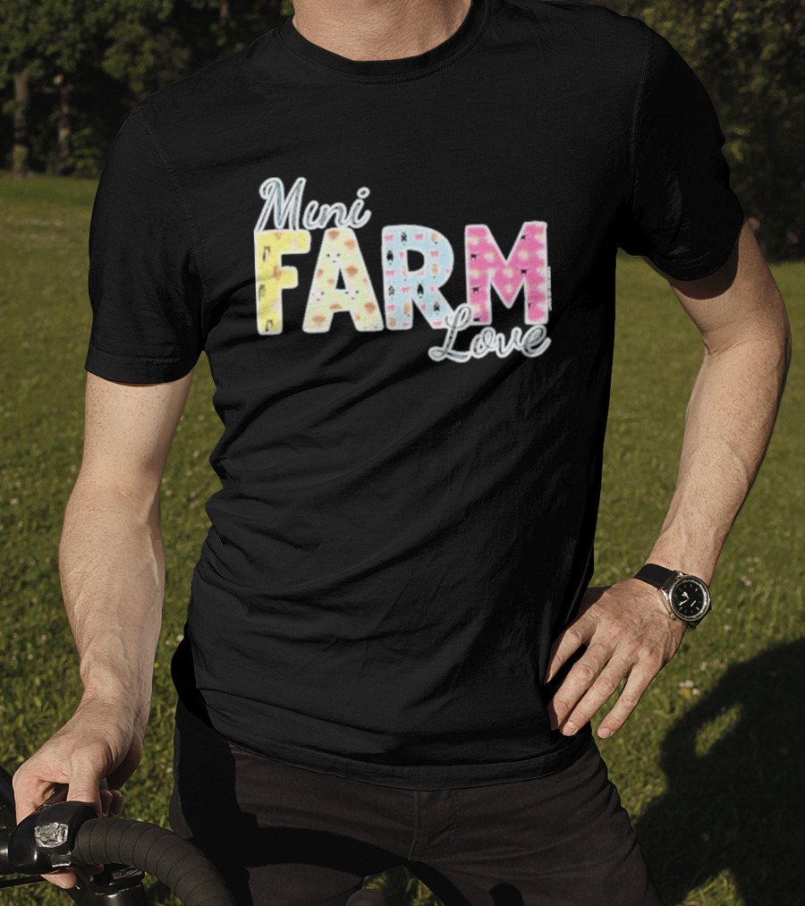 Mini Farm Love Floral Pastel T-Shirt