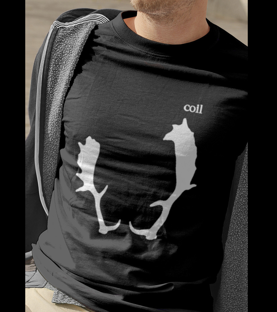 Coil Black Antlers T-Shirt