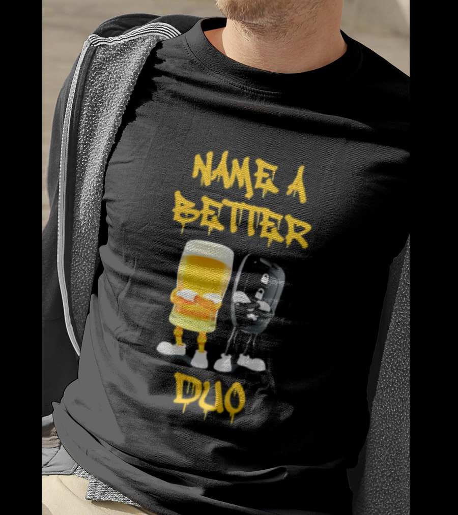 Name A Better Duo Beer And Car Key Challenge T-Shirt