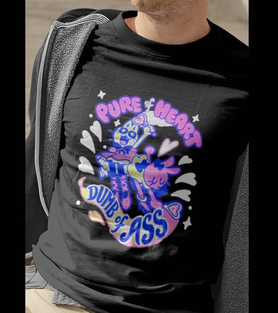 Pure Heart Dumb Of Ass Giraffalope Fun T-Shirt