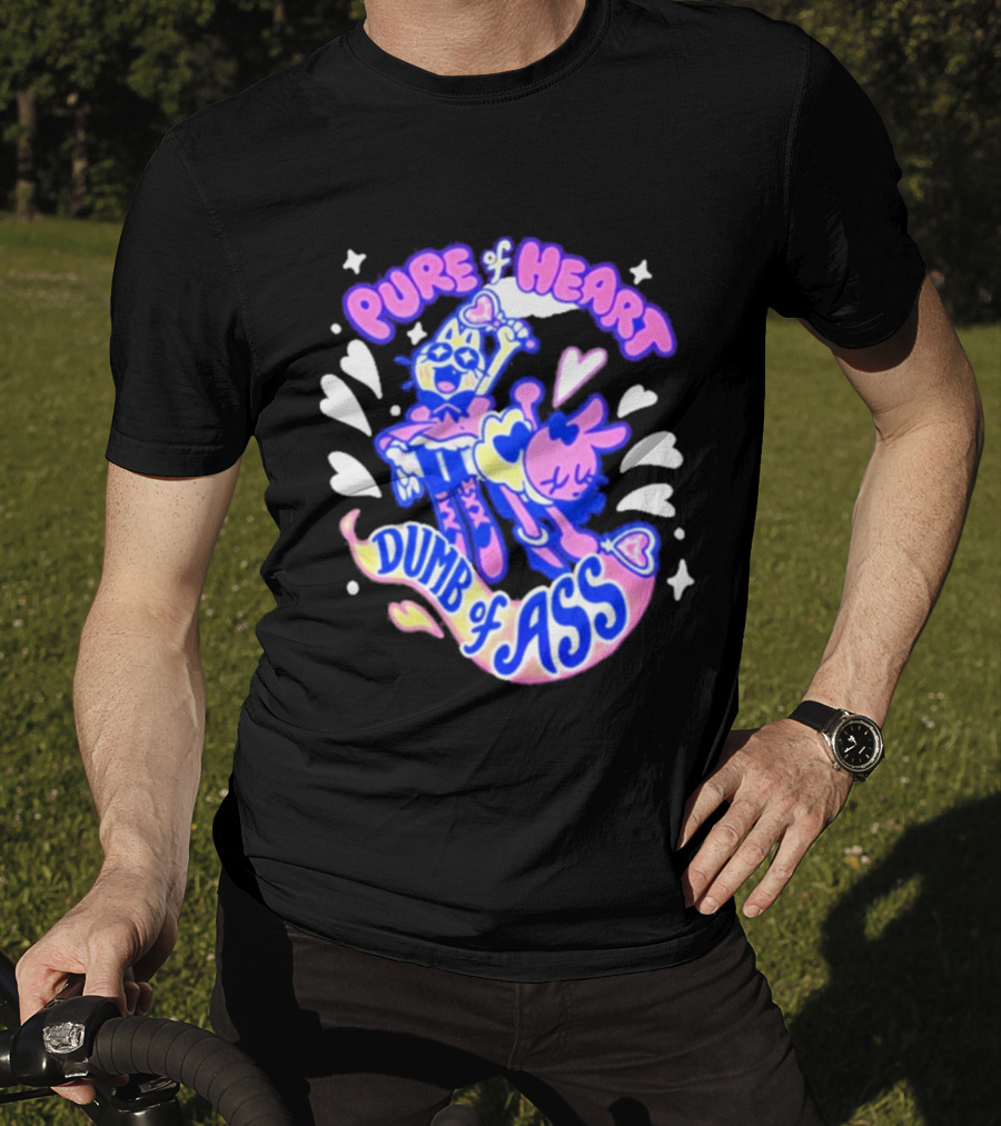 Pure Heart Dumb Of Ass Giraffalope Fun T-Shirt
