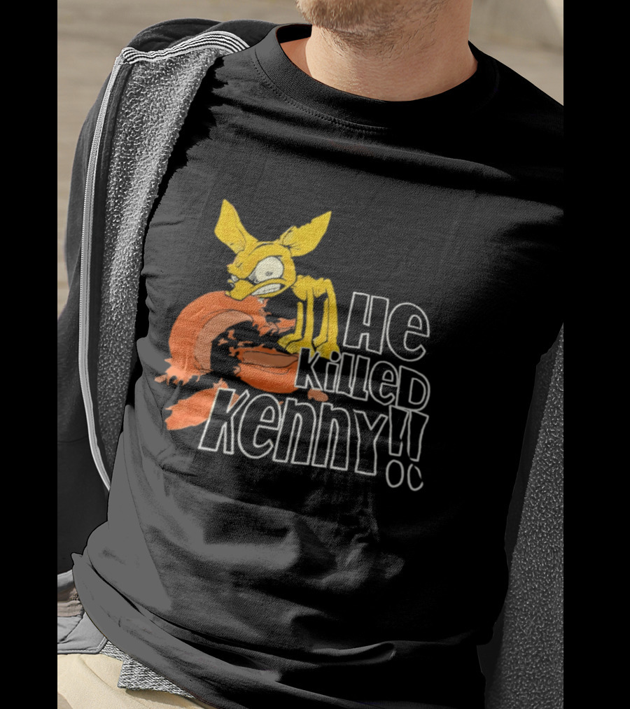 Psycho Chihuahua He Killed Kenny T-Shirt