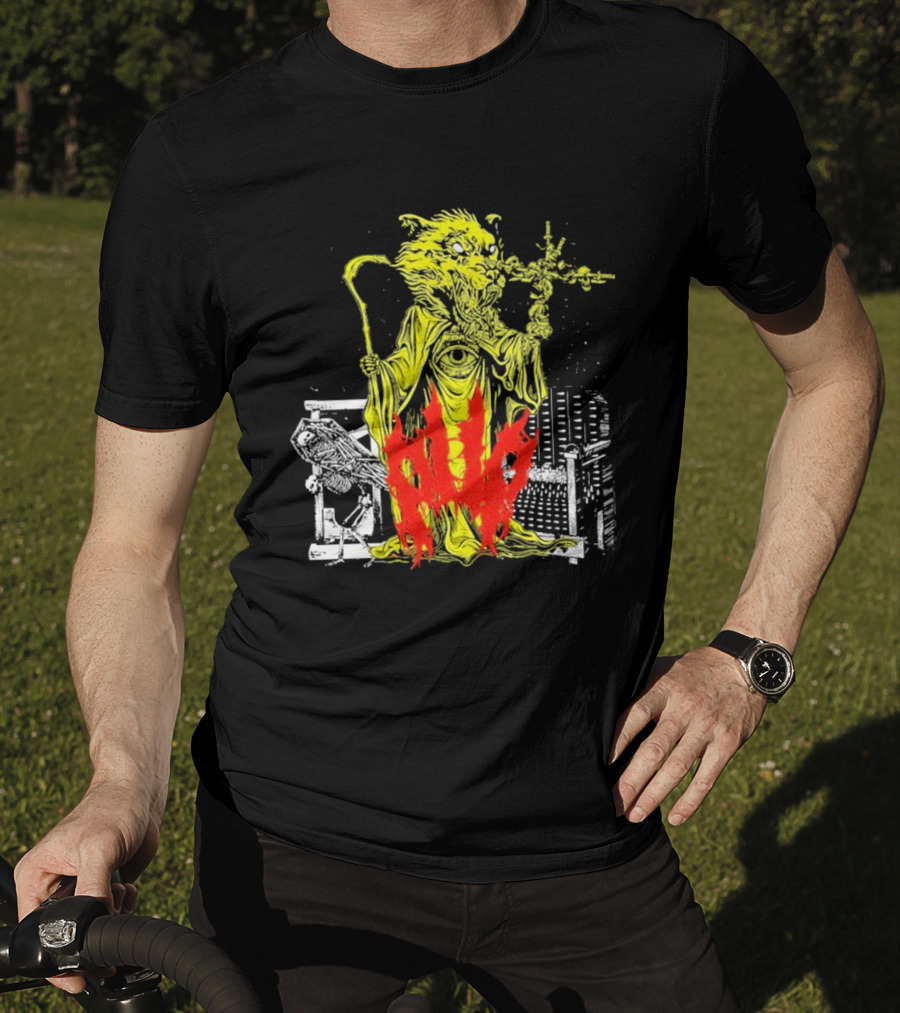 Pup Demon Prince Wizard Staff Fantasy T-Shirt