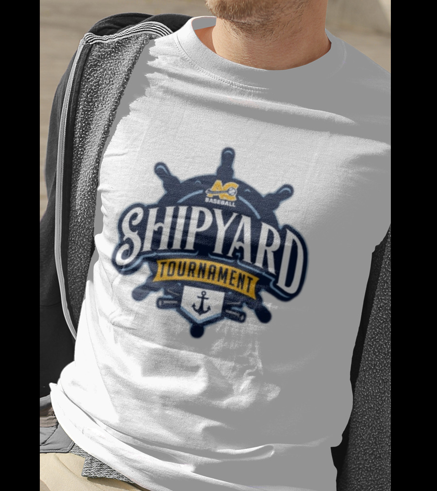 2024 AC Baseball 7th Annual Shipyard Tournament Event T-Shirt