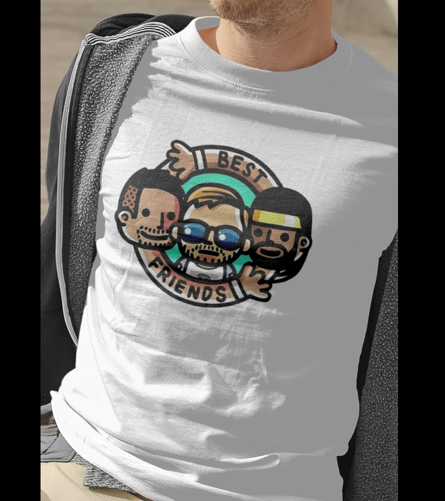 All Elite Wrestling Best Friends Cartoon Characters T-Shirt