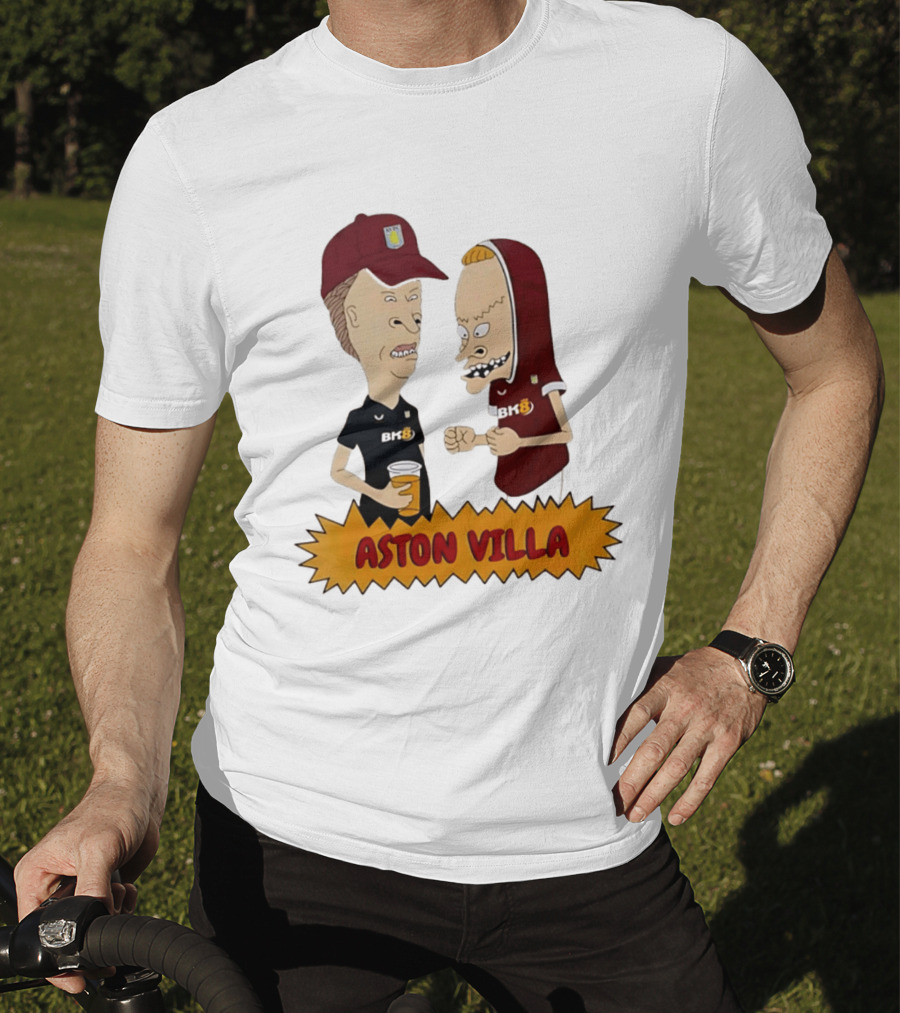 Aston Villa Beavis And Butt Head BK8 T-Shirt