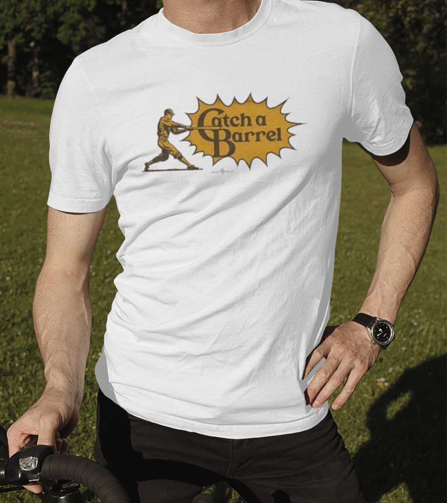 Jackson Merrill Catch A Barrel San Diego Padres Baseball T-Shirt