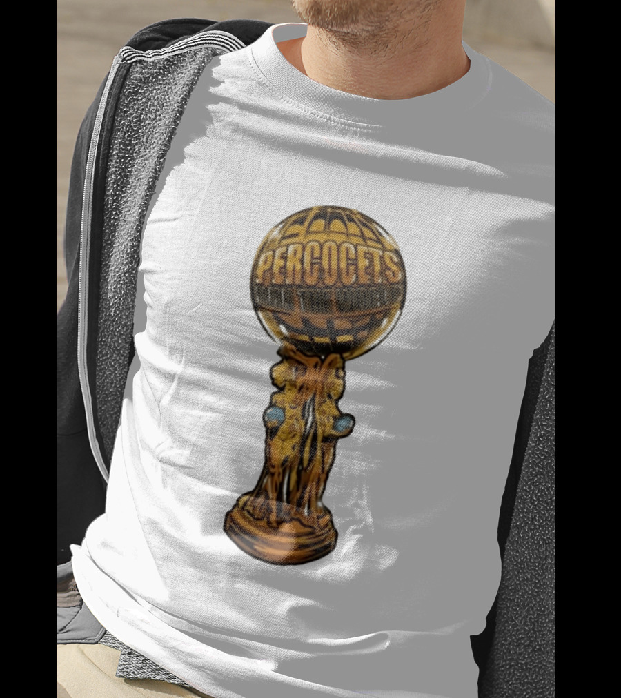 Percocets Run The World Trophy Statue T-Shirt