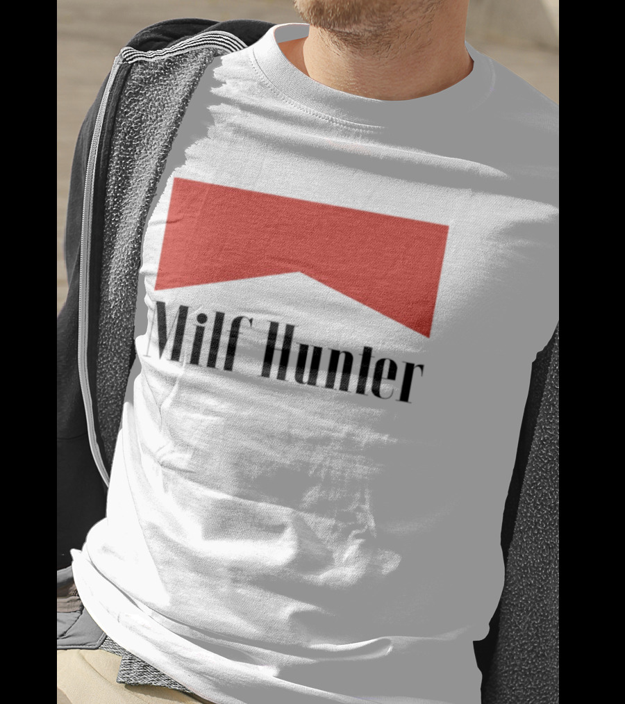 Milf Hunter Marlboro Red Crest T-Shirt