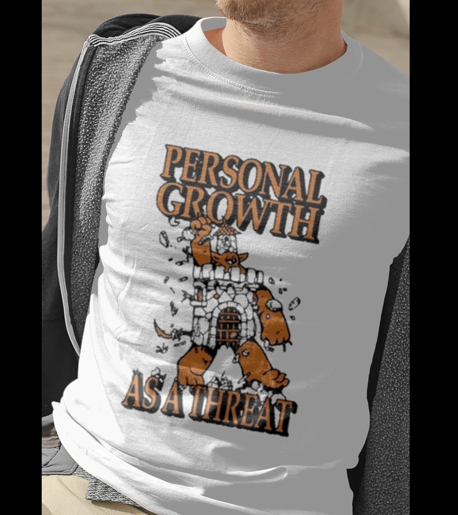 Personal Growth As A Threat Castle And Creature T-Shirt