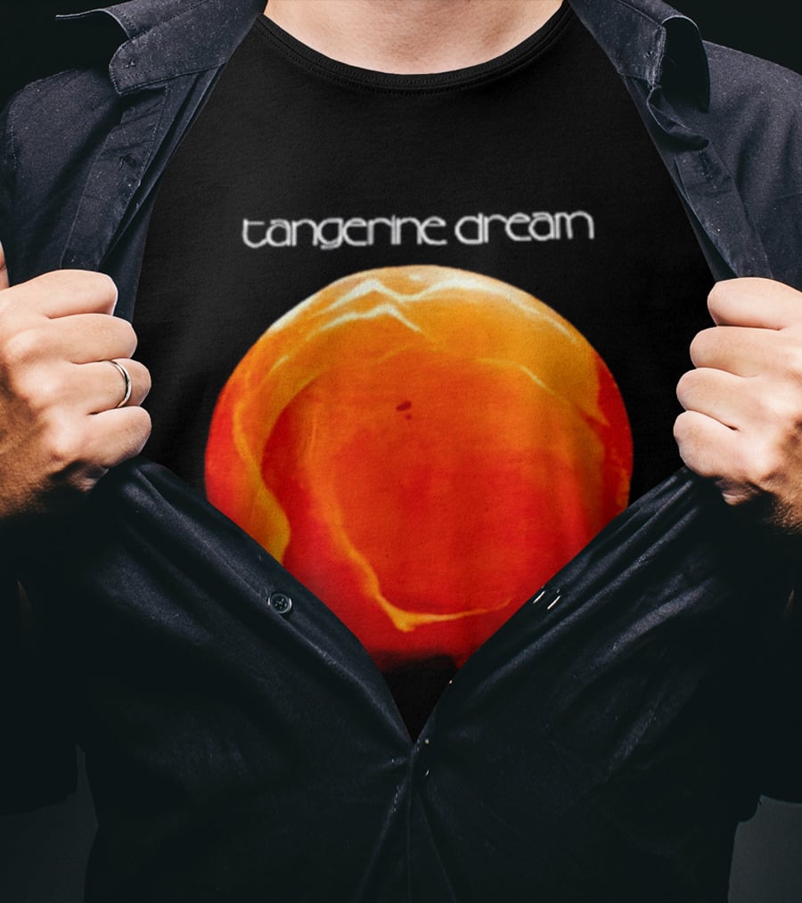 Tangerine Dream 1990 Concert Tour Tangerine Sphere T-Shirt
