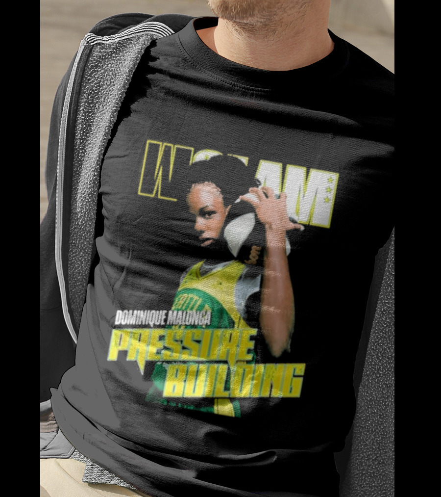 WSLAM Dominique Malonga Pressure Building Seattle Storm T-Shirt