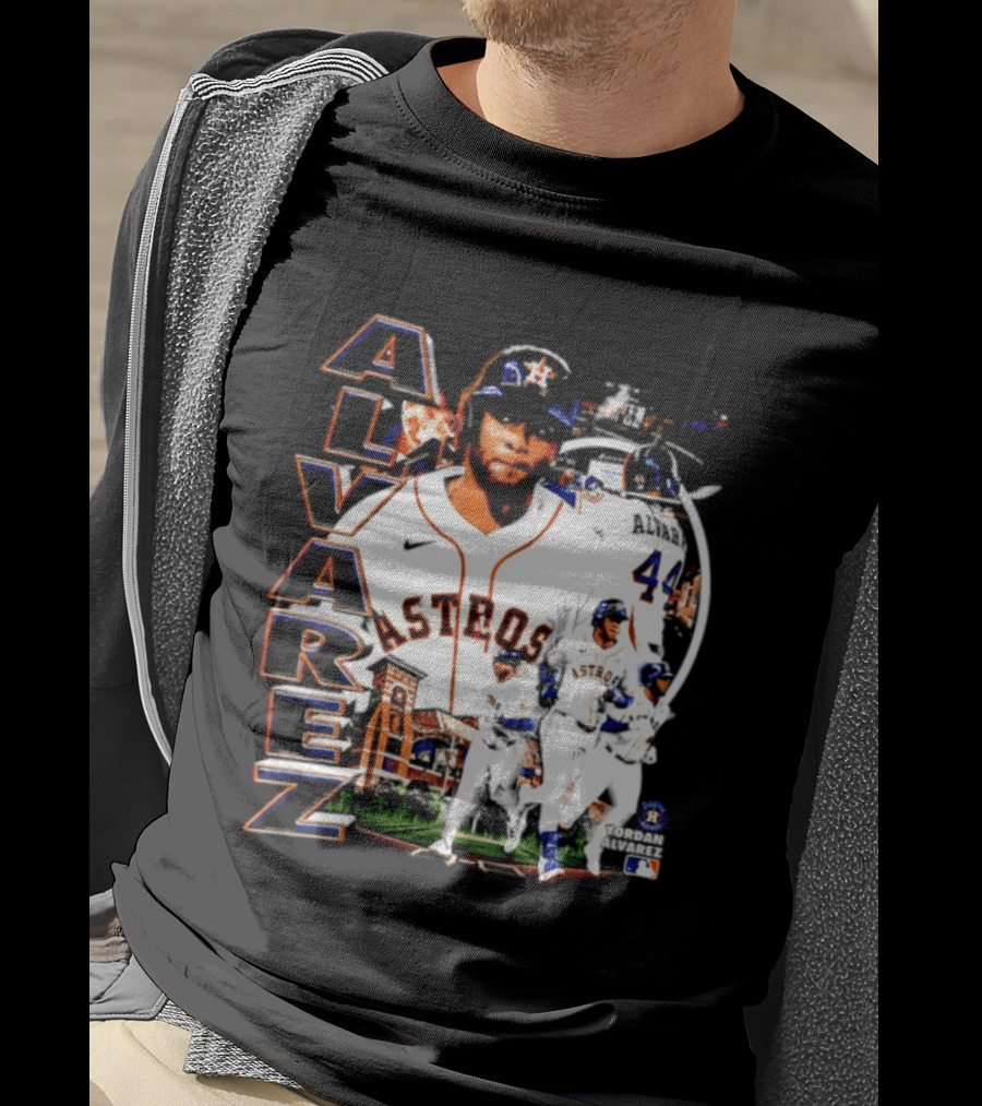 Yordan Alvarez Astros Baseball Number 44 Collage T-Shirt