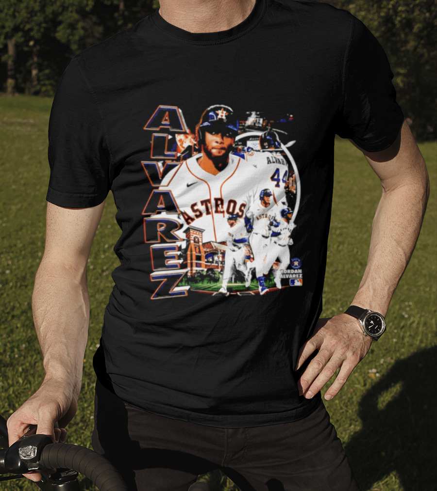 Yordan Alvarez Astros Baseball Number 44 Collage T-Shirt