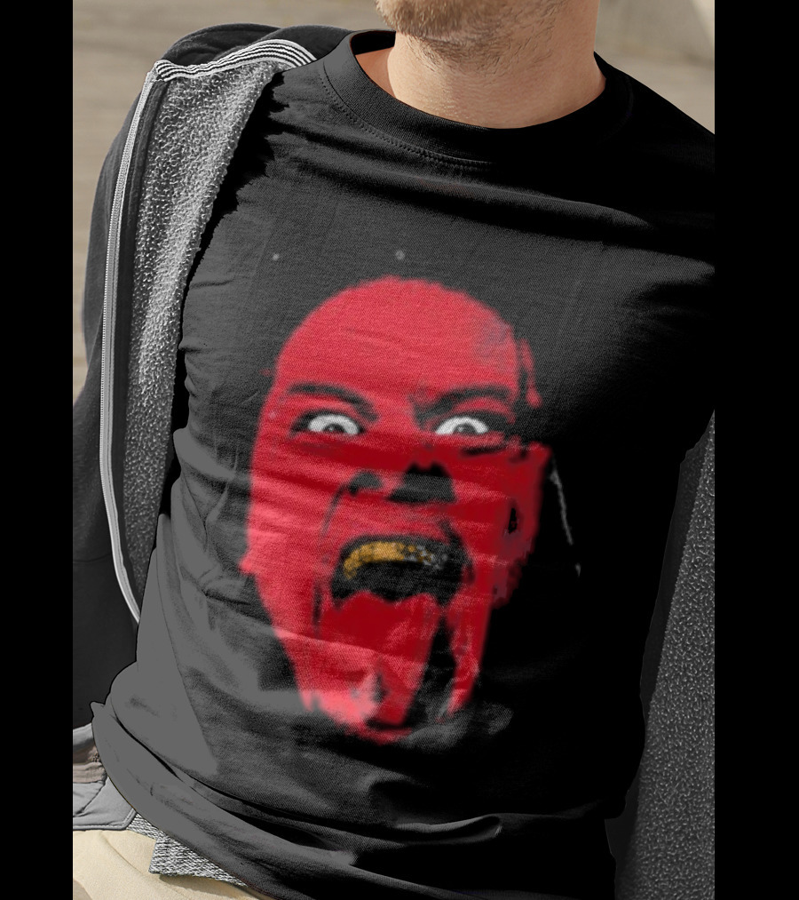 Zilla Fatu Distressed Wrestling Face T-Shirt