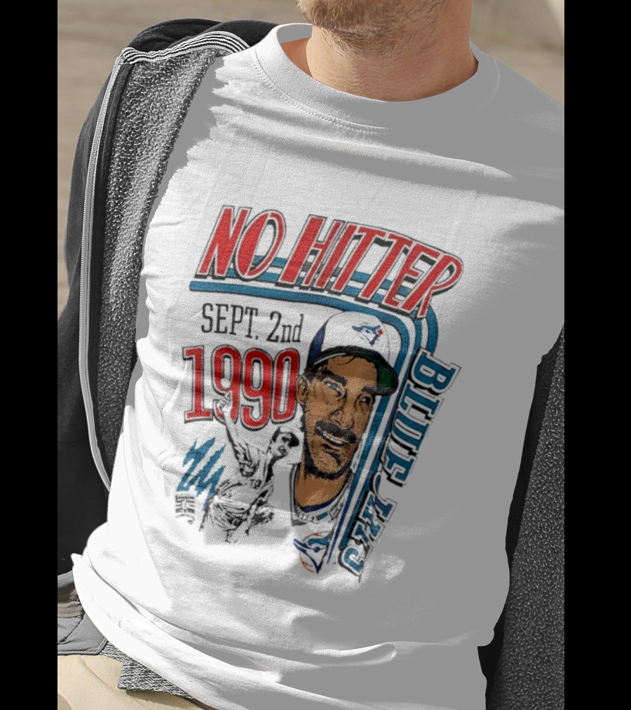 Toronto Blue Jays No Hitter Dave Stieb Sept 2nd 1990 T-Shirt