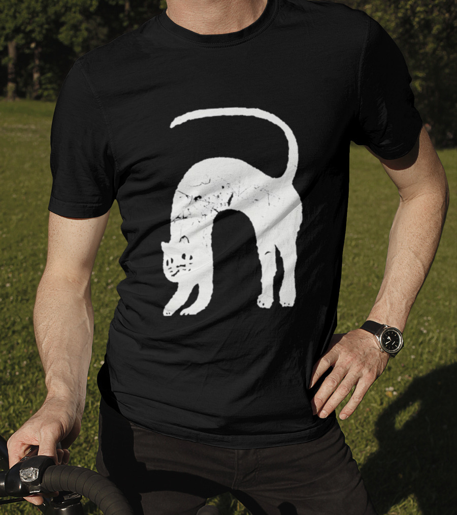 Angeltype Catvisu Arched Feline T-Shirt