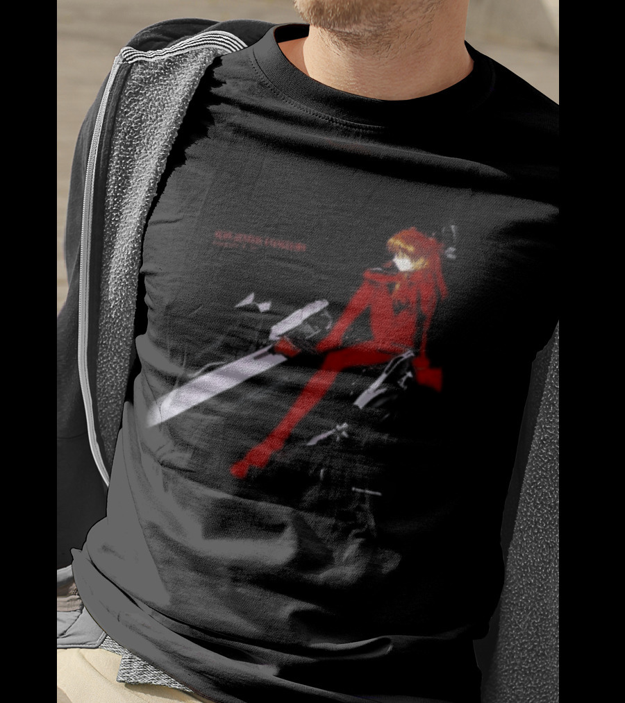 Asuka Langley Soryu Neon Genesis Evangelion Genesis 0 11 Bold Red T-Shirt