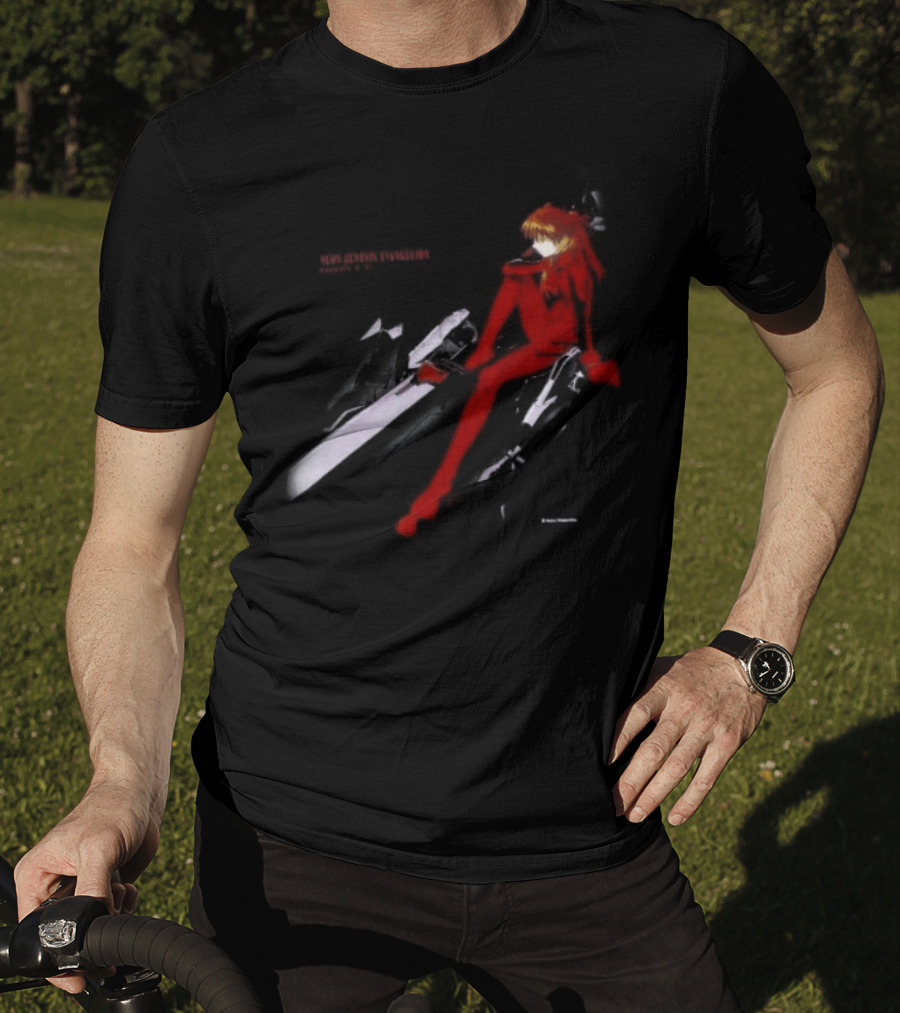 Asuka Langley Soryu Neon Genesis Evangelion Genesis 0 11 Bold Red T-Shirt