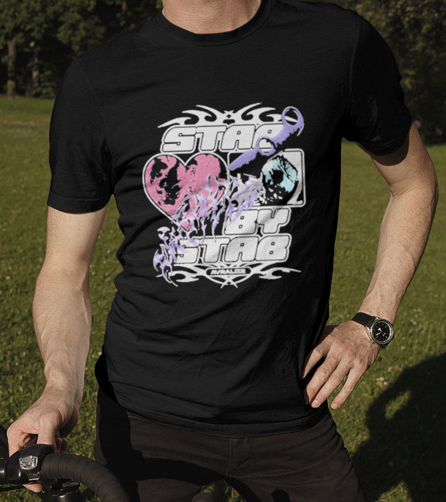Avralize Stab By Stab Heart And Wrench T-Shirt