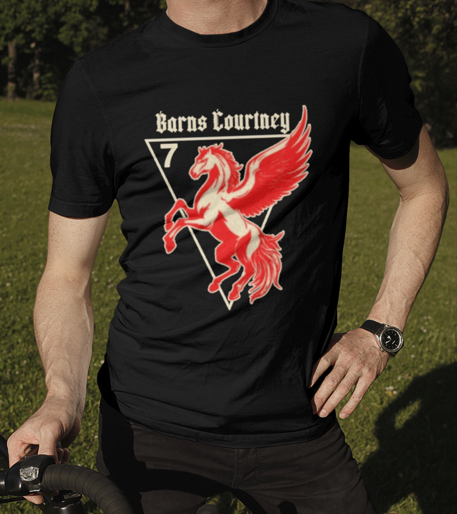 Barns Courtney Pegasus 7 Retro Triangular Pegasus T-Shirt