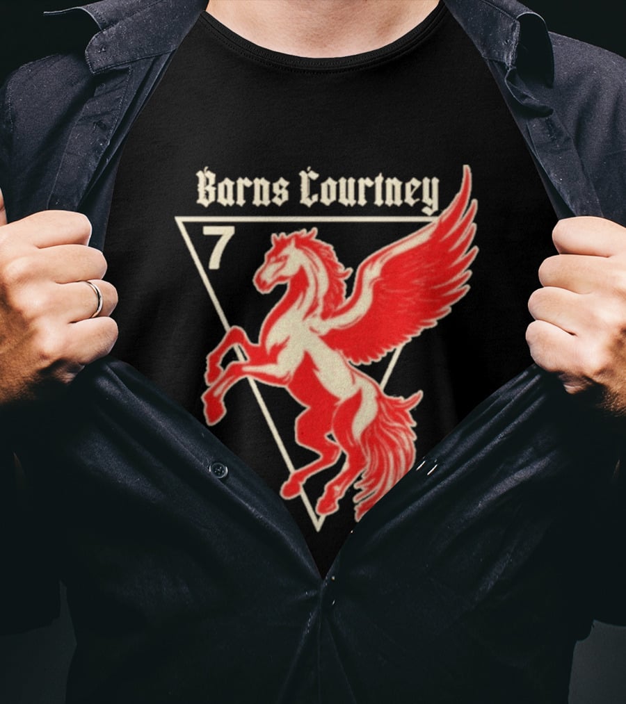 Barns Courtney Pegasus 7 Retro Triangular Pegasus T-Shirt