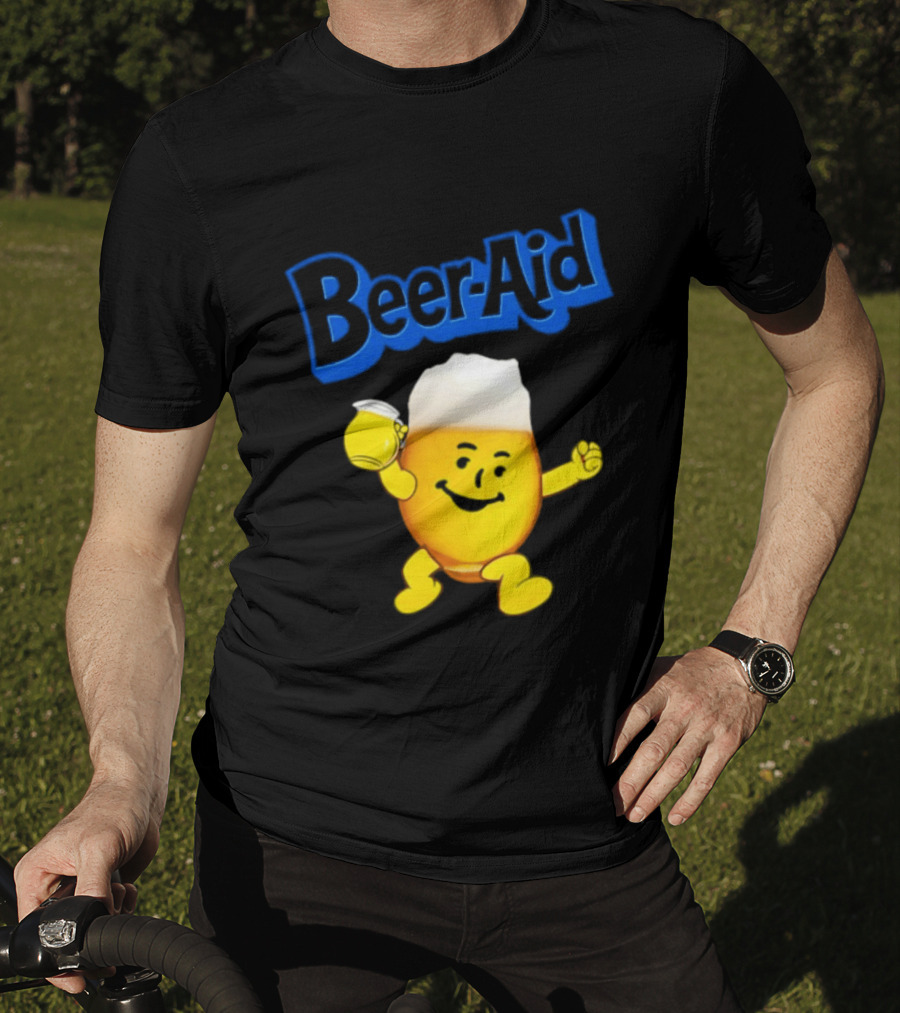Beer Aid Kool Aid Beer Alcohol Party Humor T-Shirt