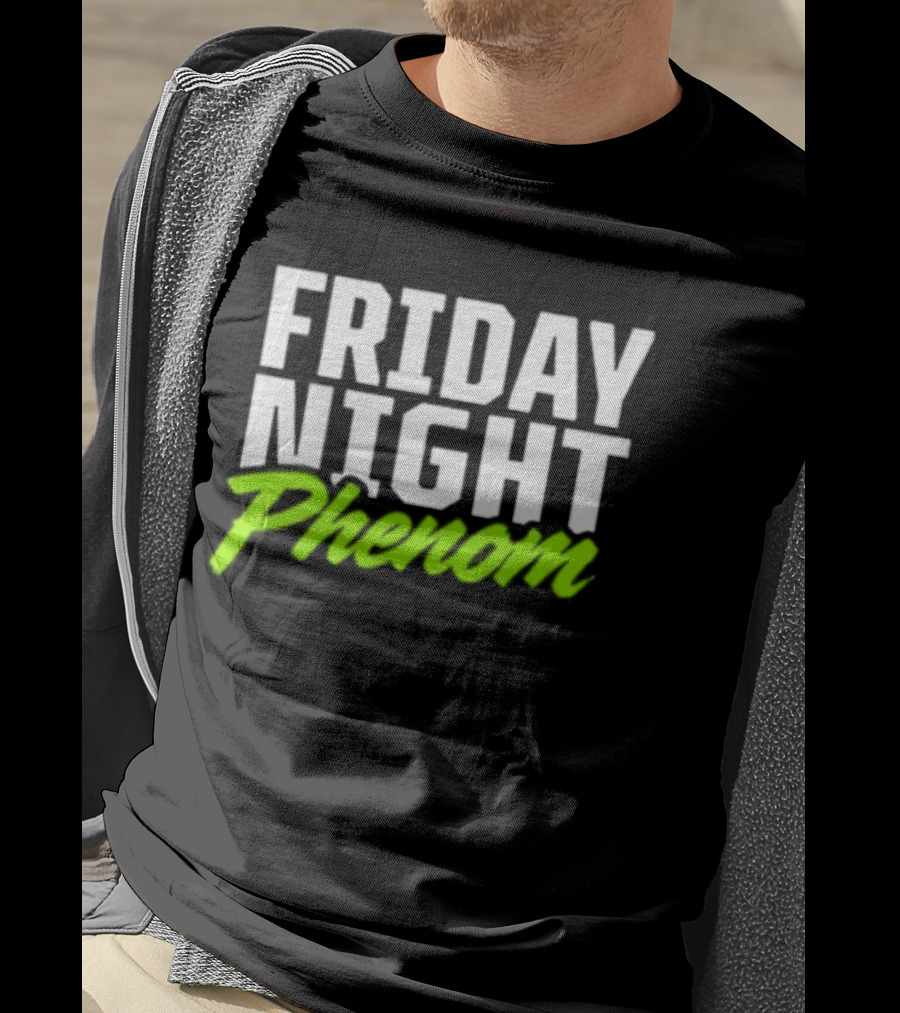 Friday Night Phenom Football Sports Stadium Lights Game T-Shirt