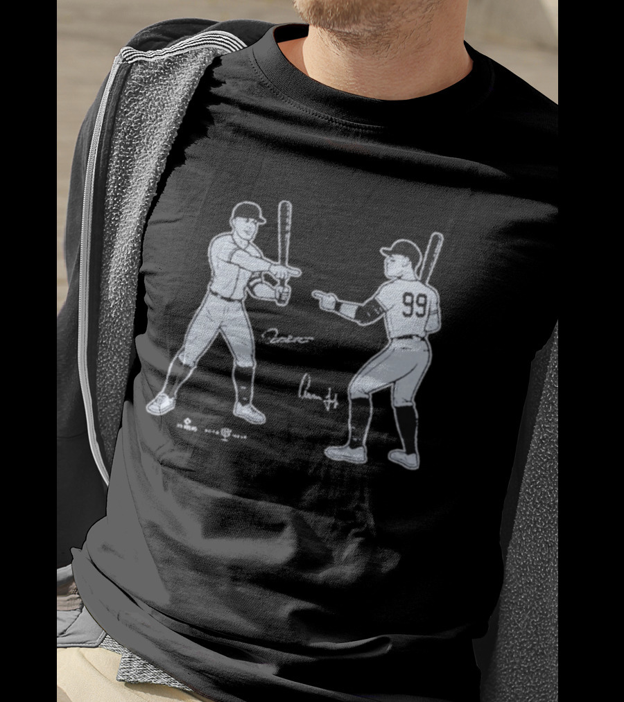 Giancarlo Stanton Aaron Judge New York Yankees Bronx Giants T-Shirt